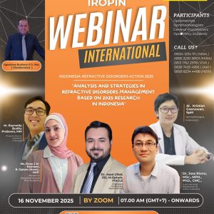 IROPIN International Webinar: WSD 2025 - Indonesia Refractive Disorders Action 2025
